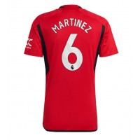 Dres Manchester United Lisandro Martinez #6 Domaci 2023-24 Kratak Rukav